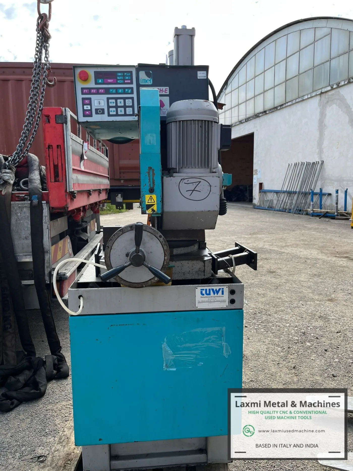 VERTICAL CIRCULAR SAW, IMET SIRIO - SH-E - Laxmi Metal & Machines, Rohtak - 2