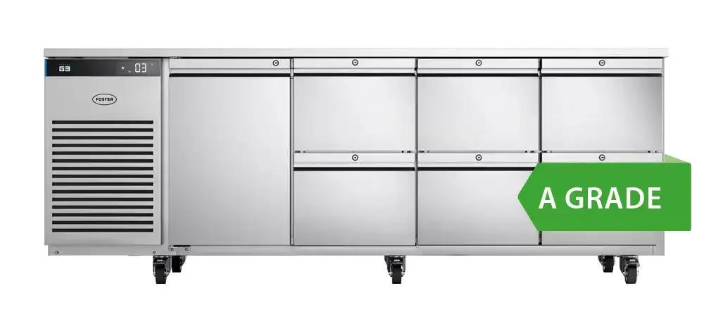Foster EP1/4H/43-314 EcoPro G3 1 Door & 6 Drawer Refrigerated Counter 585 Litres - islandcatering
