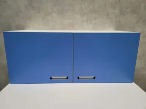 Interfurn Dubbeldeur Kast Blauw 1460