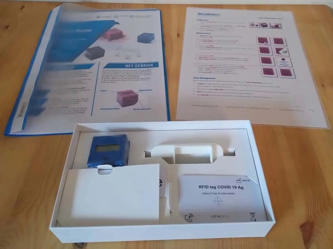 Cube reader sneltest - 1
