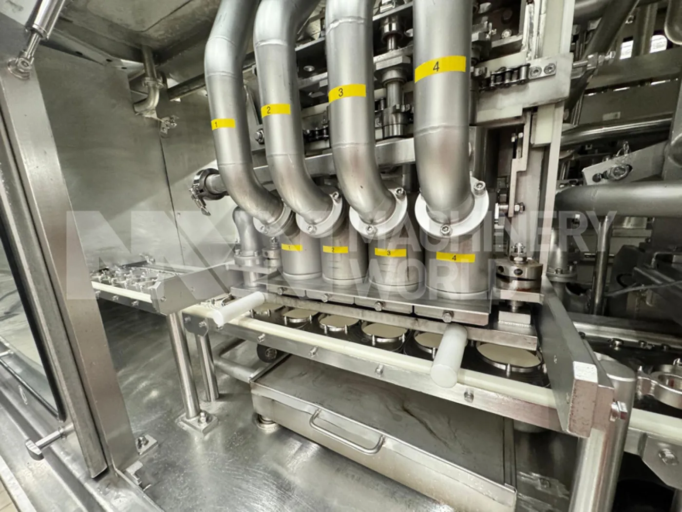 Ampack Ammann KF 2/4 Ultra Clean Hygienic Linear Pot Filler - 5