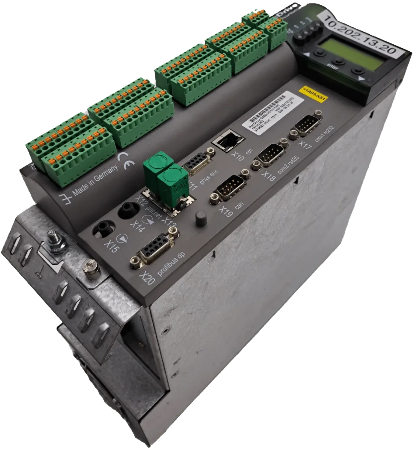 Schneider Elektric Drives - C600 PAC DRIVE SERVO CONTROLLER PacDrive C600/10/1/1/1/00 - 1