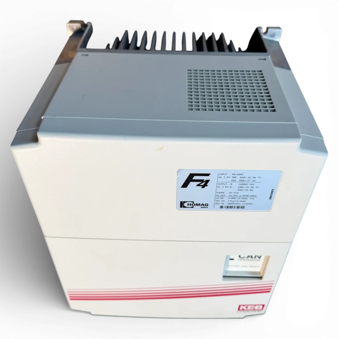 HOMAG KEB COMBIVERT F4 Frequenzumrichter Art.-Nr. 17F4C1H-4A02-4-008-39-0601-2-083-01-0129 - 5