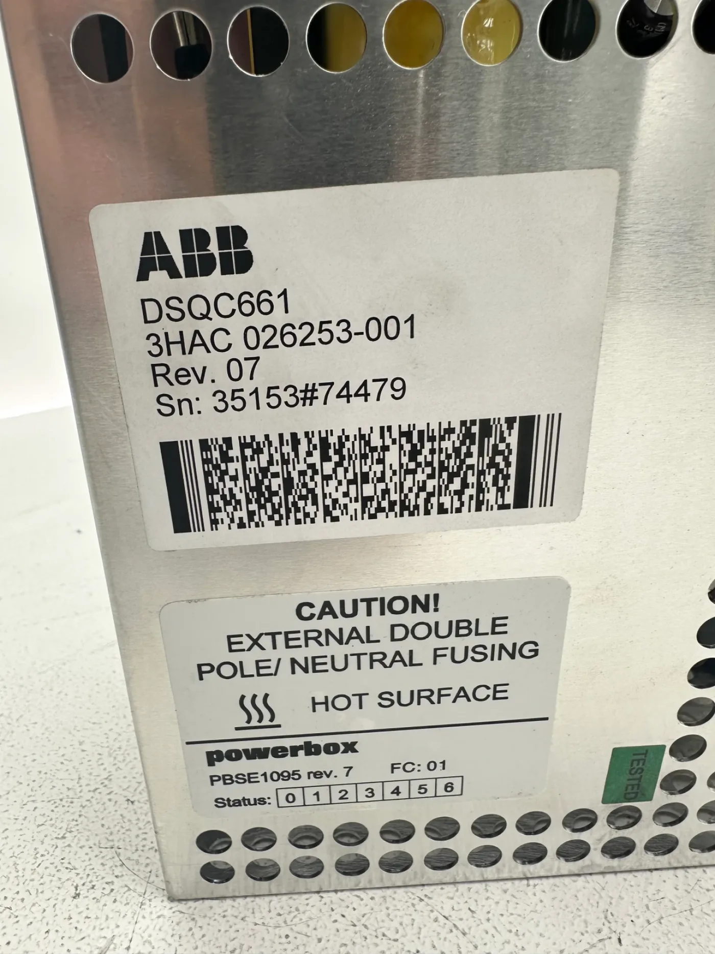 ABB DSQC661 Power Supply 3HAC 026253-001 - 6