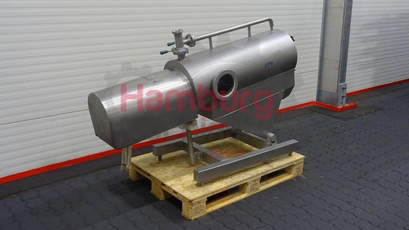 Non vibratory liquid and solid separator (whey sieve) - VPS RSF-4