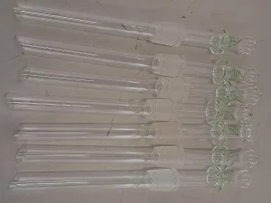 G&K B / GlasKeller Glas-Rührstäbe mit fest eingeschmolzenem Kreuzrührer