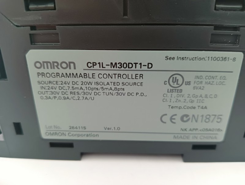 Omron Steuerung CP1L-M30DT1-D