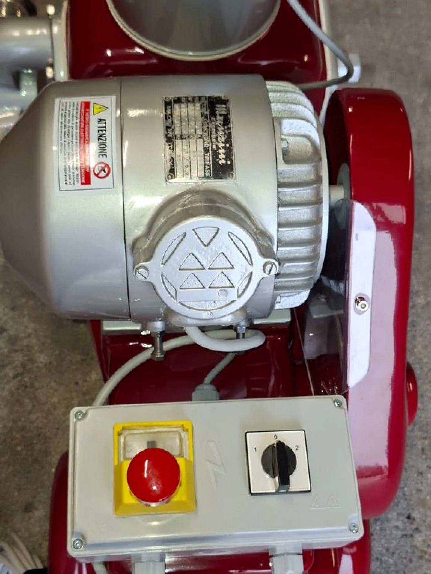 MANZINI PISTON PUMP MOD.120HL, BRONZE PUMP BODY SINGLE CYLINDER, SECOND HAND MACHINE - 5