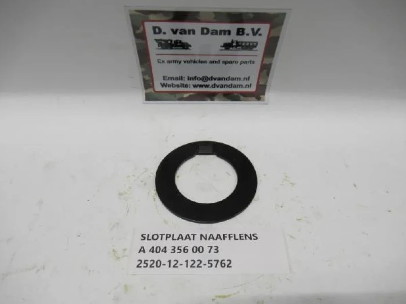 Slotplaat naafflens - 1