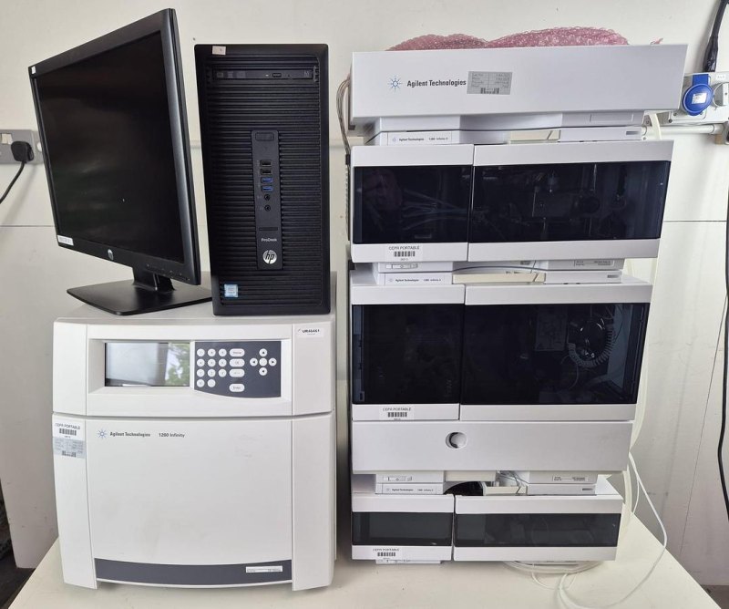 Agilent Cary 1260 infinity HPLC system