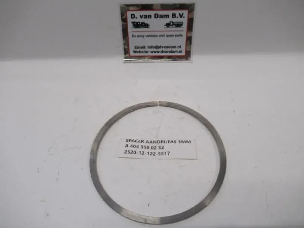 Spacer aandrijfas 3MM