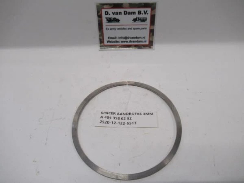 Spacer aandrijfas 3MM