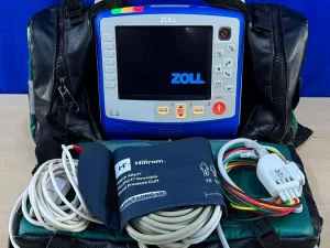 Zoll X Series Defibrillator REF: 6662 PV ELST Without Power Supply