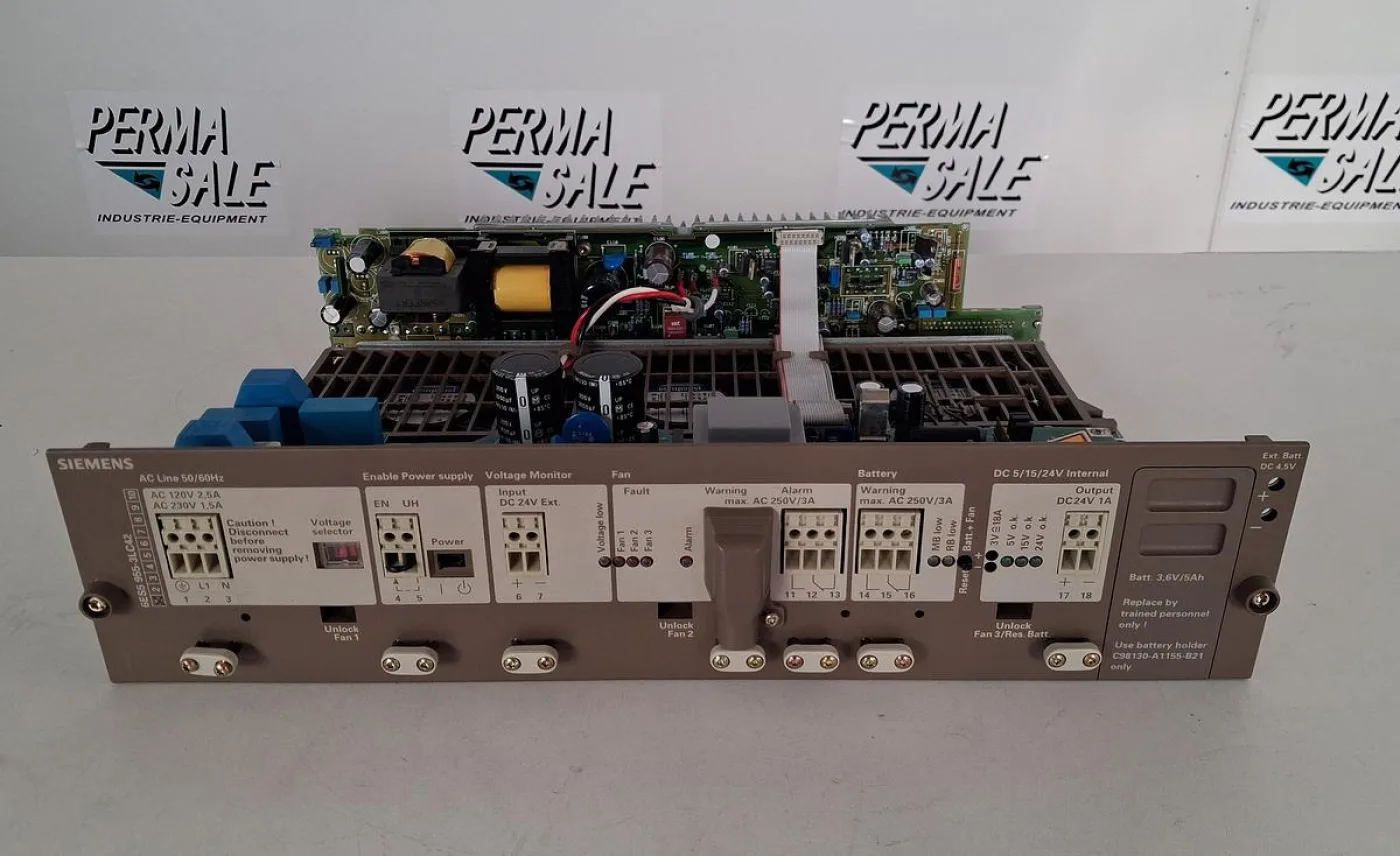 Siemens SIMATIC S5 6ES5955-3LC42 Stromversorgungsmodul - 1