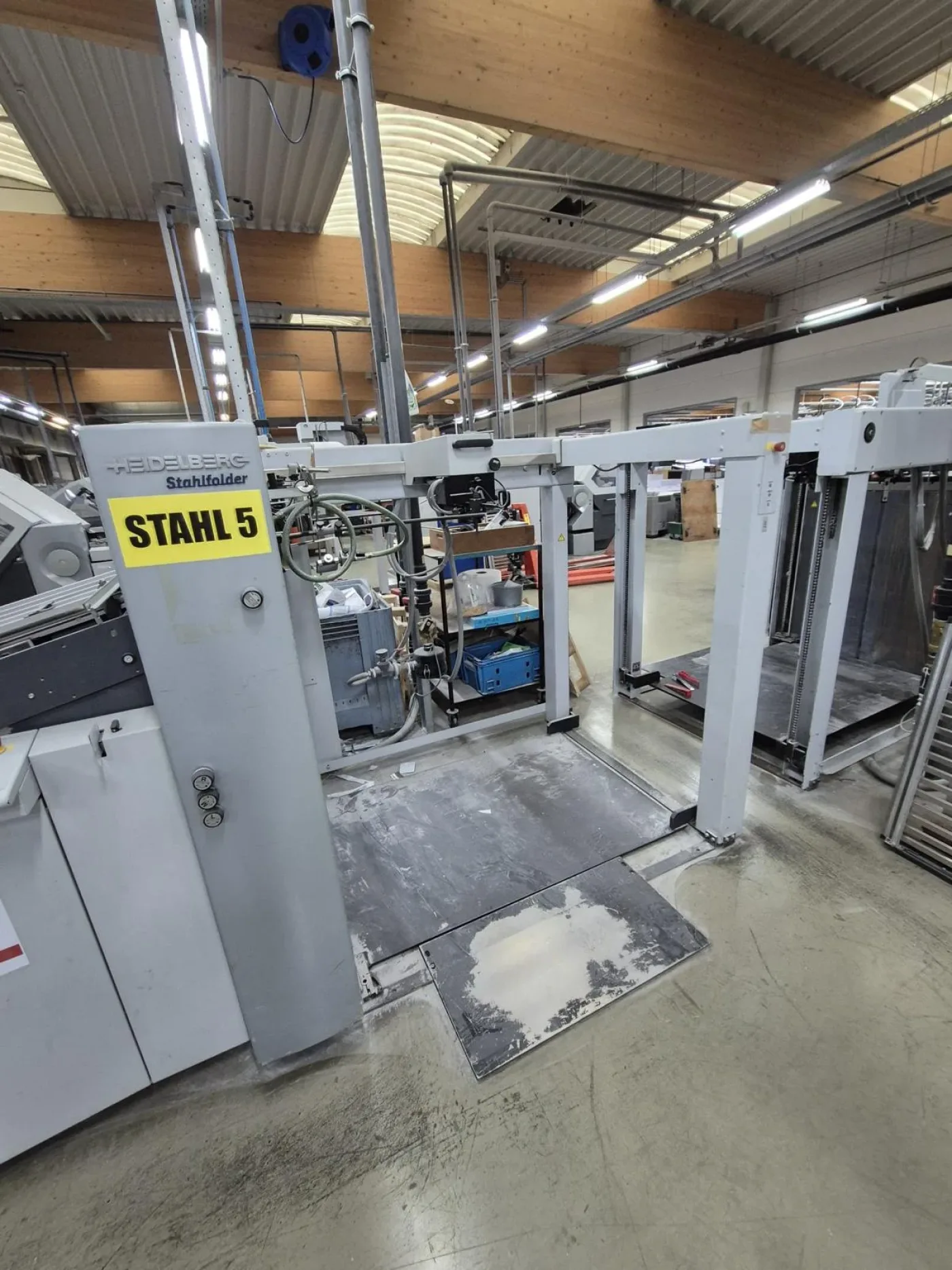 Heidelberg KH82 4KLL 32 pagine piegatrice combi automatica - 6