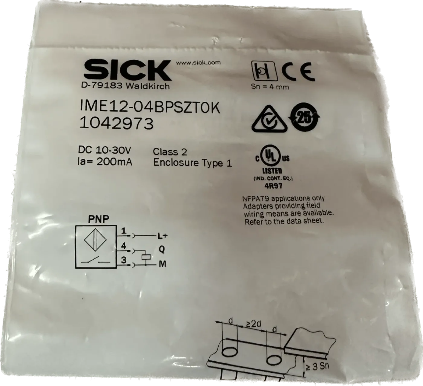 Sick 1042973 Induktive Näherungssensoren - 1