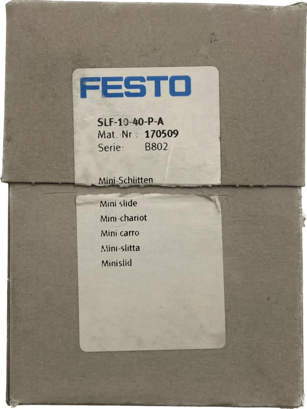 Festo Mini-Schlitten SLF-10-40-P-A