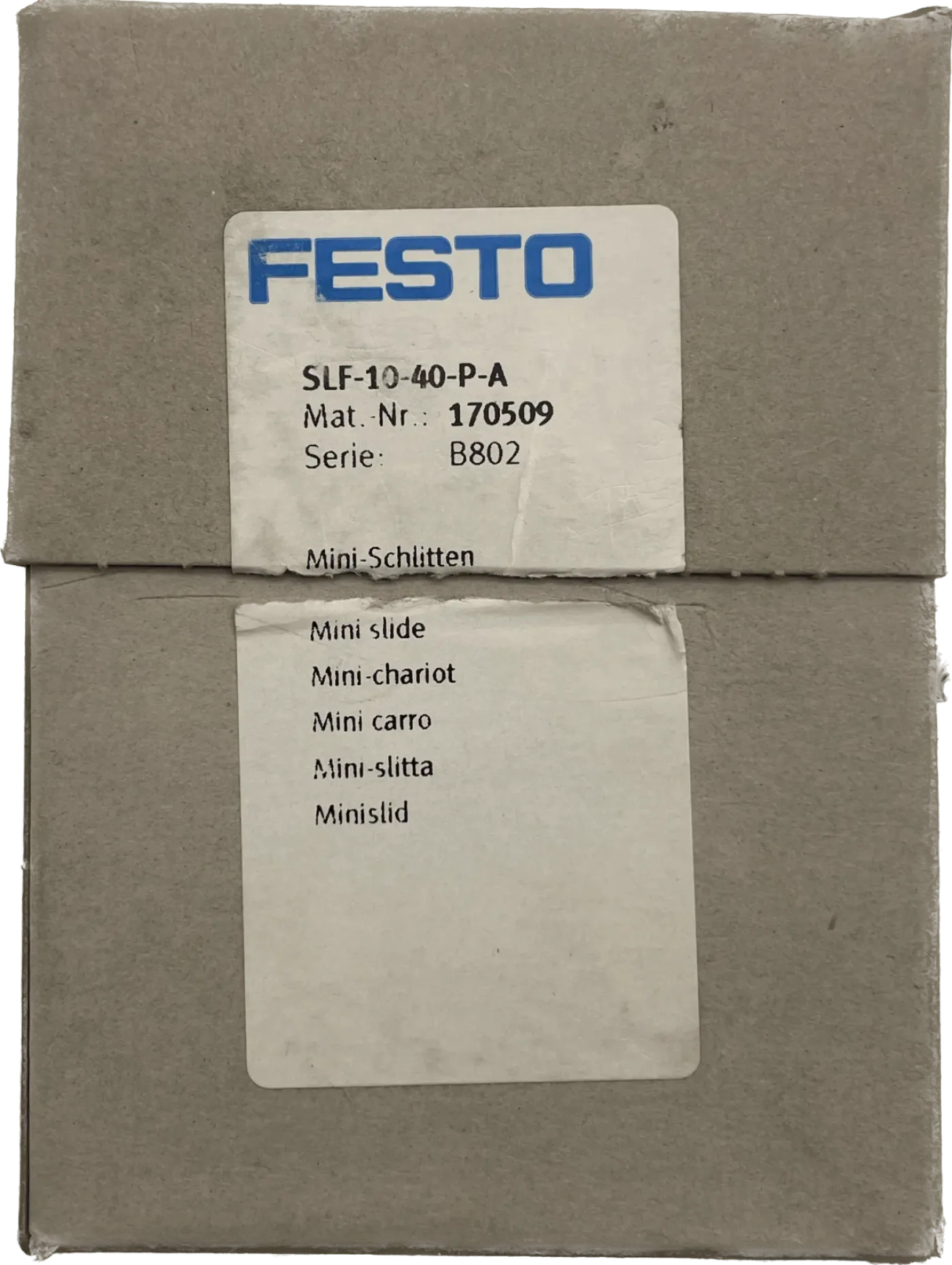 Festo Mini-Schlitten SLF-10-40-P-A - 1