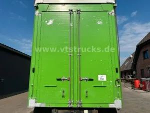 Fiege Tec AT 24/80 3.Stock Viehanhänger,Hubdach