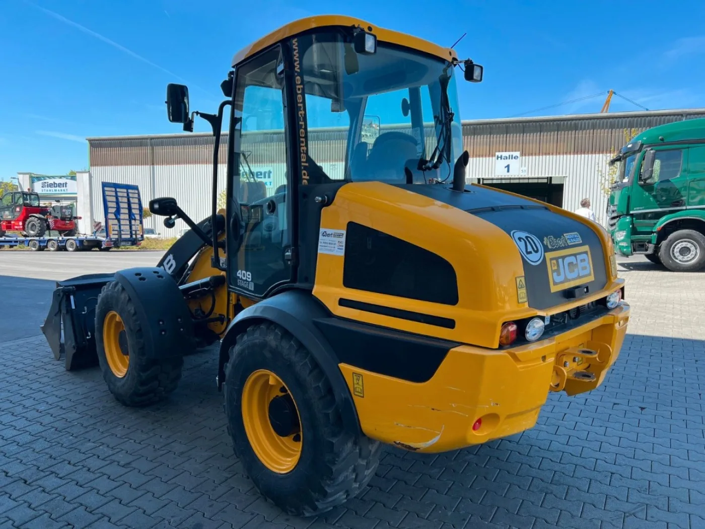 Jcb 409 SV / nur 758h! / Klappschaufel / Gabel - 7
