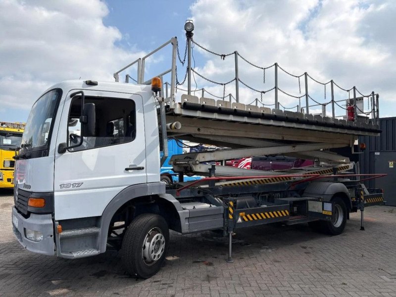 Mercedes-Benz Atego 1317 + DOLL AERIAL PLATFORM 10 meters + 3236 KM + tunnel/mine edition