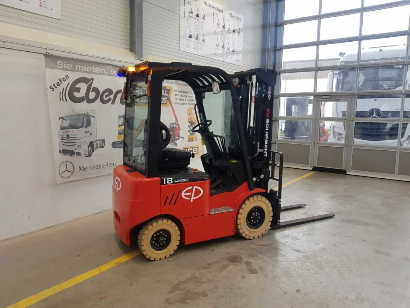 EP Equipment EFL181 / Triplex: 4,80m / SS / DEMO - 6