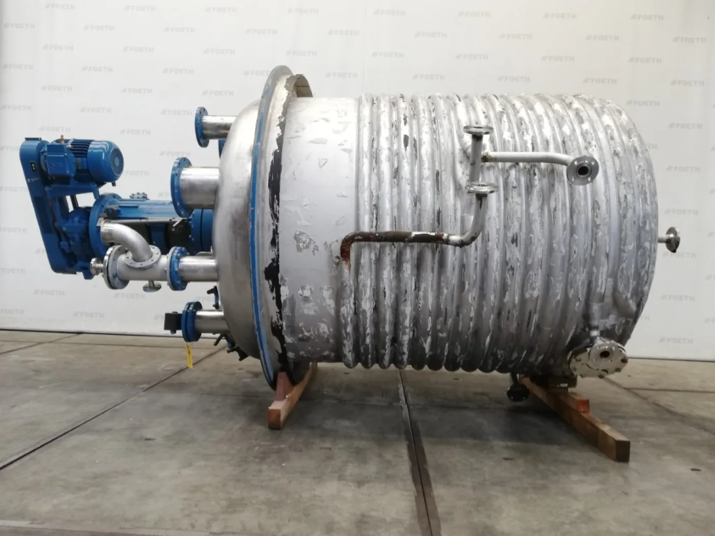 Stoecklin 6300 ltr - Stainless Steel Reactor - 2