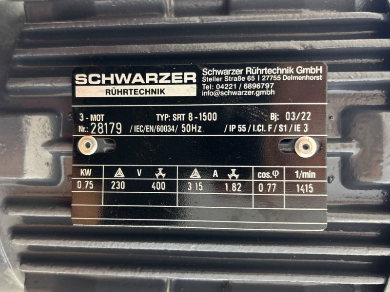 INOX Behälter GmbH 510 l - Stirring vessel
