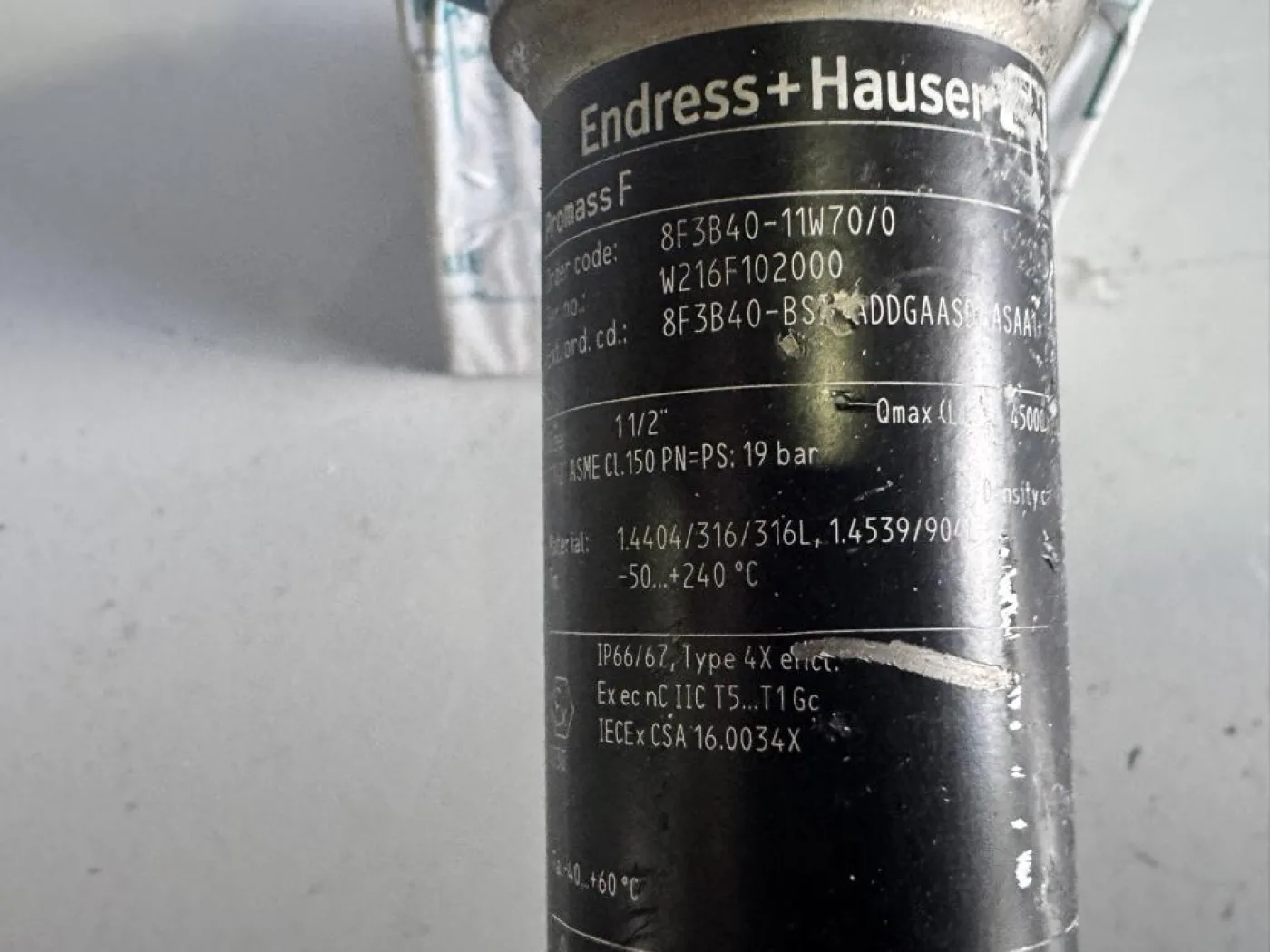 2021 Endress+Hauser Coriolis mass flowmeter - 3