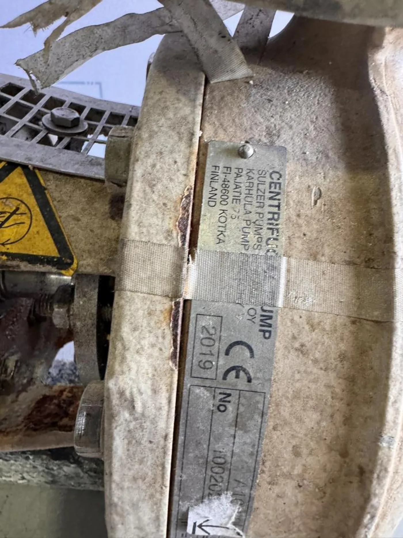 2019 Sulzer Pumpen Process centrifugal pump with electric motor - 8