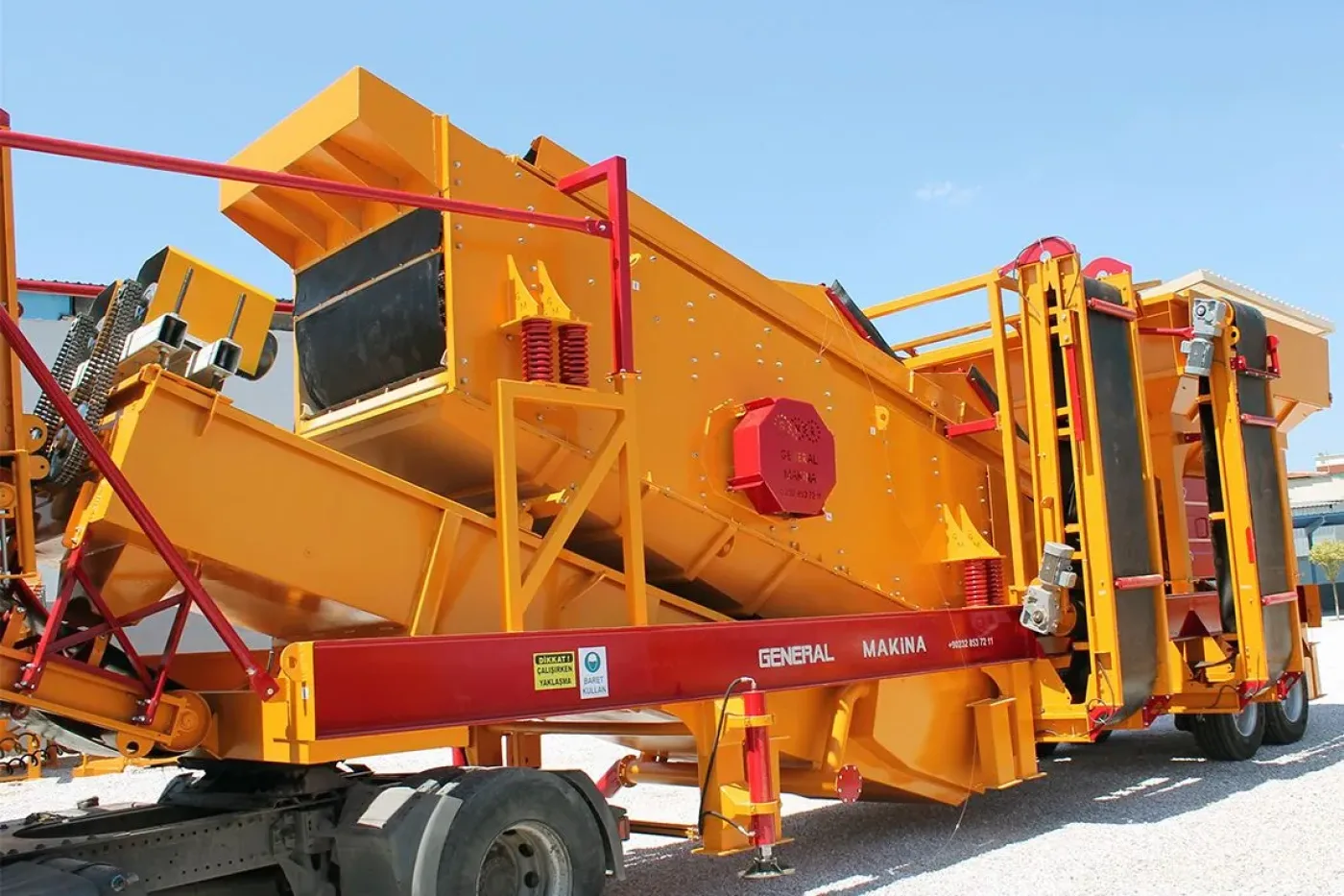 GNR YM1650 — Mobile Washing & Screening Plant (top model) - 4