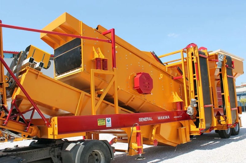 GNR YM1650 — Mobile Washing & Screening Plant (top model)