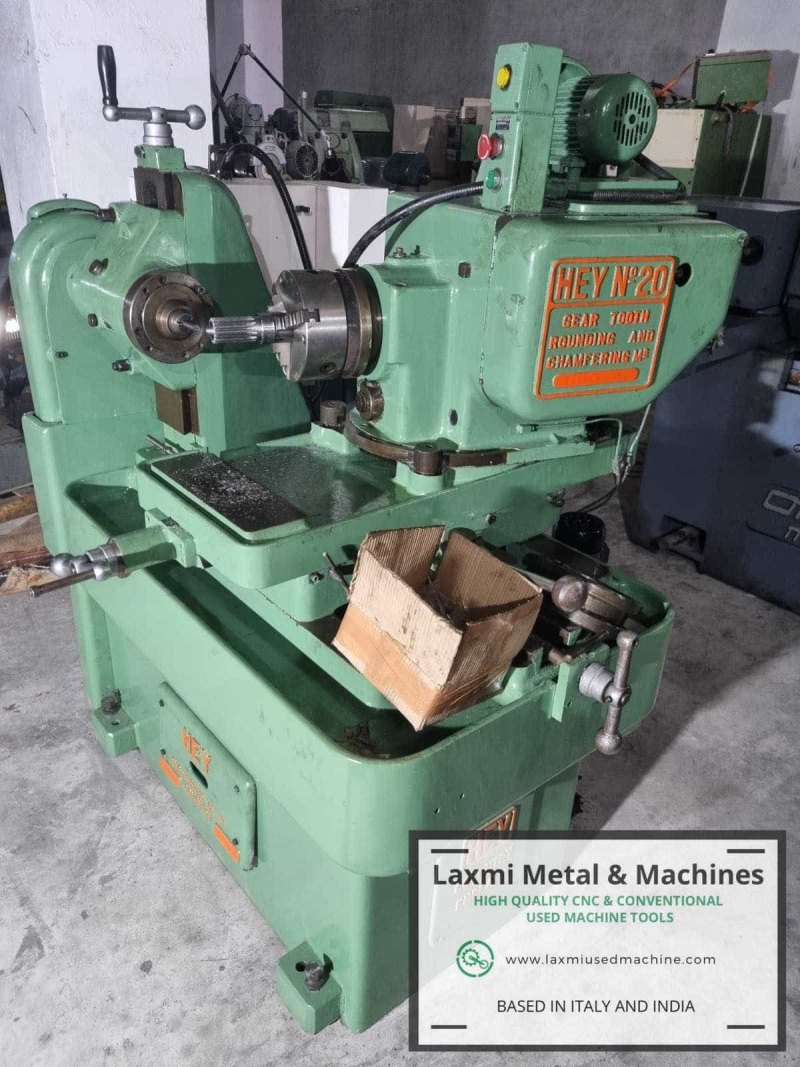 GEAR TOOTH ROUNDING & CHAMFERING, HEY - N°20 - Laxmi Metal & Machines, Rohtak