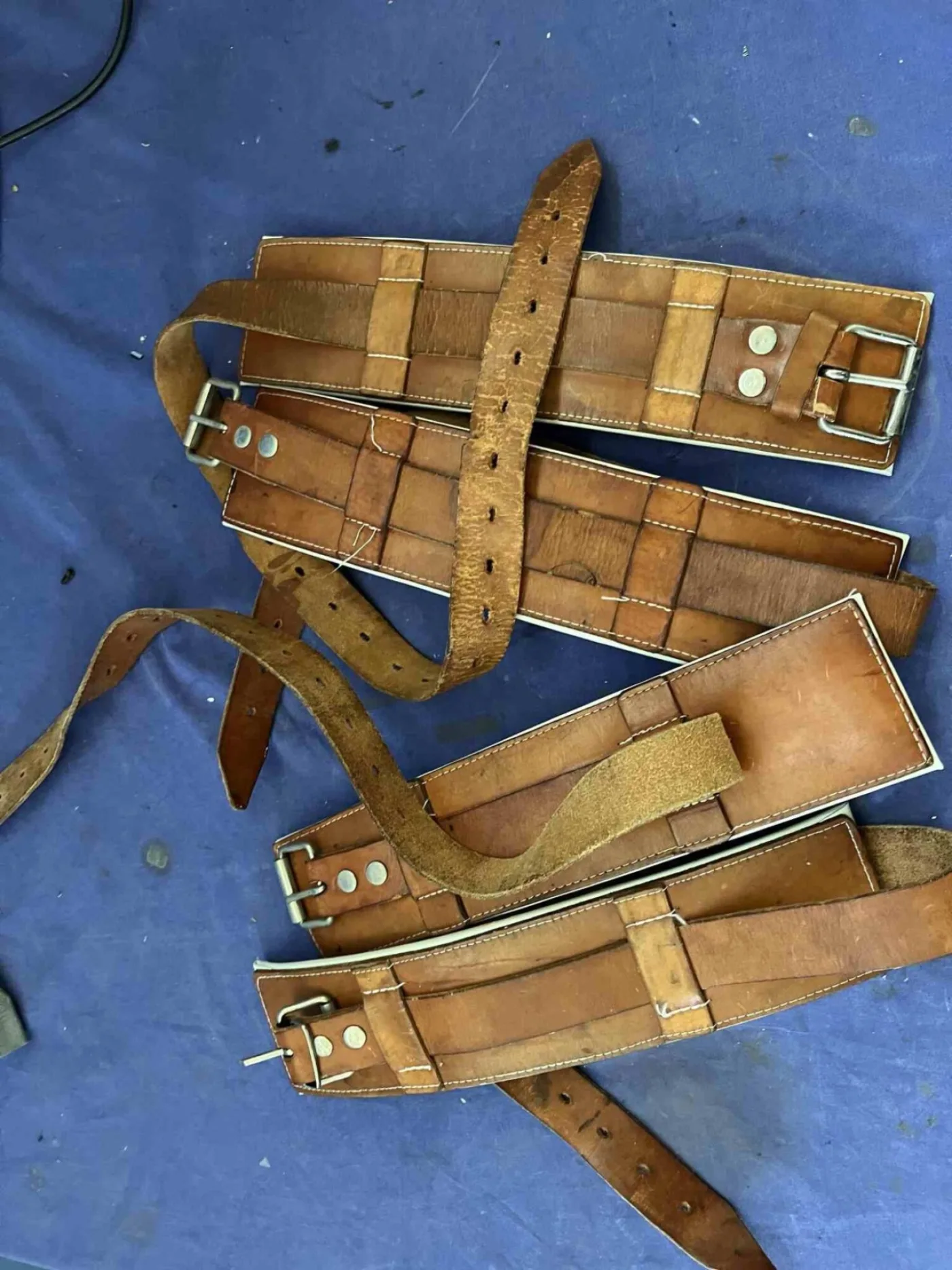 Beinfixierungen / leg fixation (Gebraucht, sehr gut) - 4