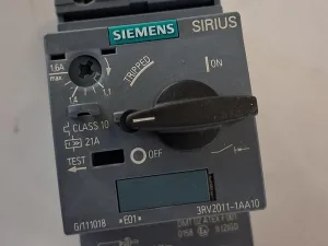 Siemens SIRIUS Motorschutzschalter 3RV2011-1AA10