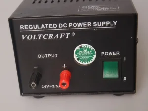 1223- Used Voltcraft regulated dc power supply