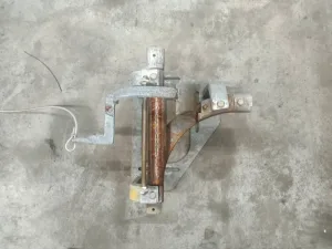 Switch left inside 90° tube height 15 cm