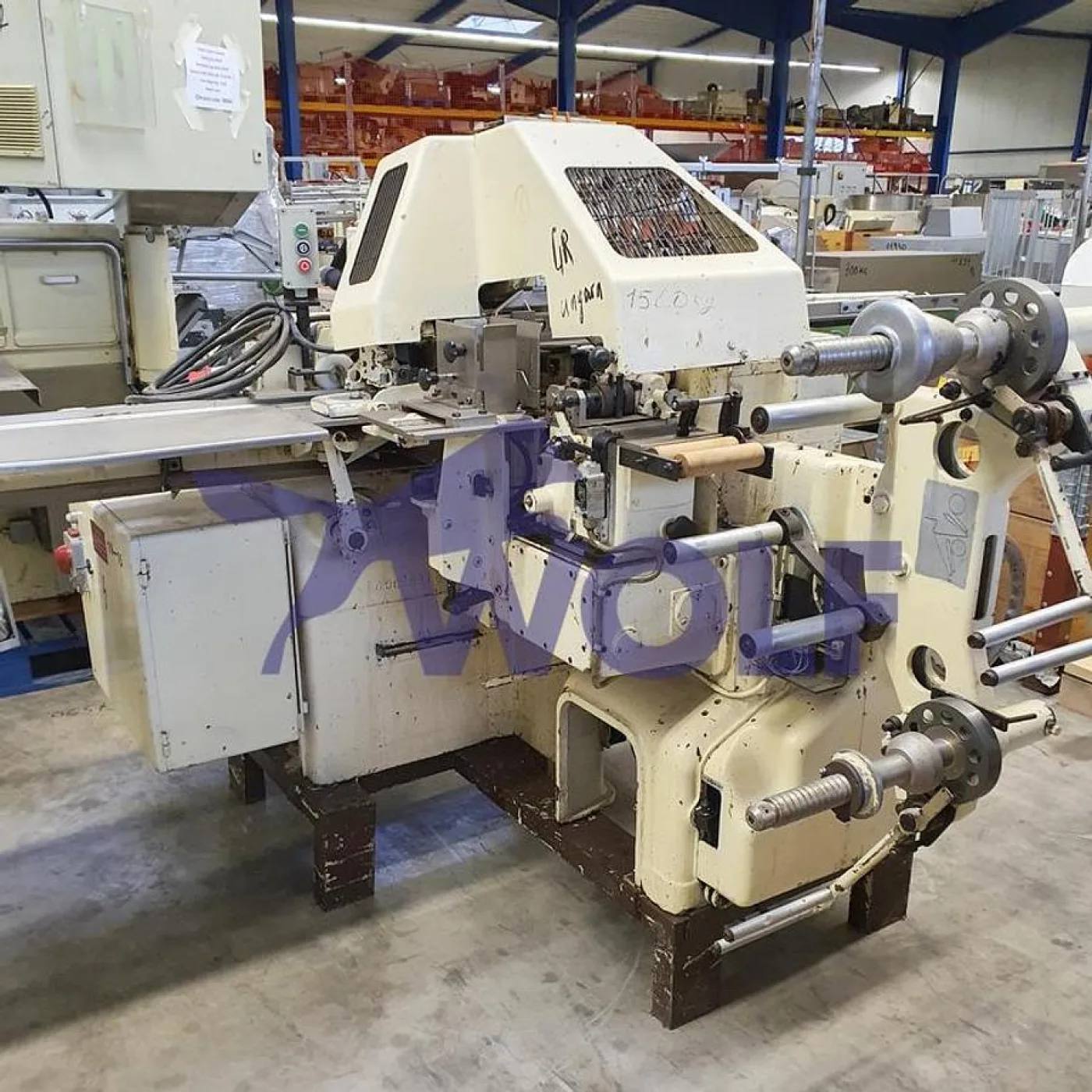 Riegelpackmaschine SIG - Type CK für zwei Packstoffe. - 1