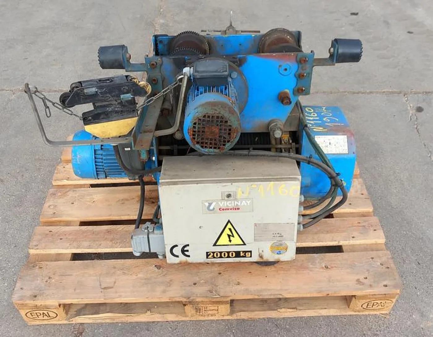 Guincho VICINAY de 2 ton - 2