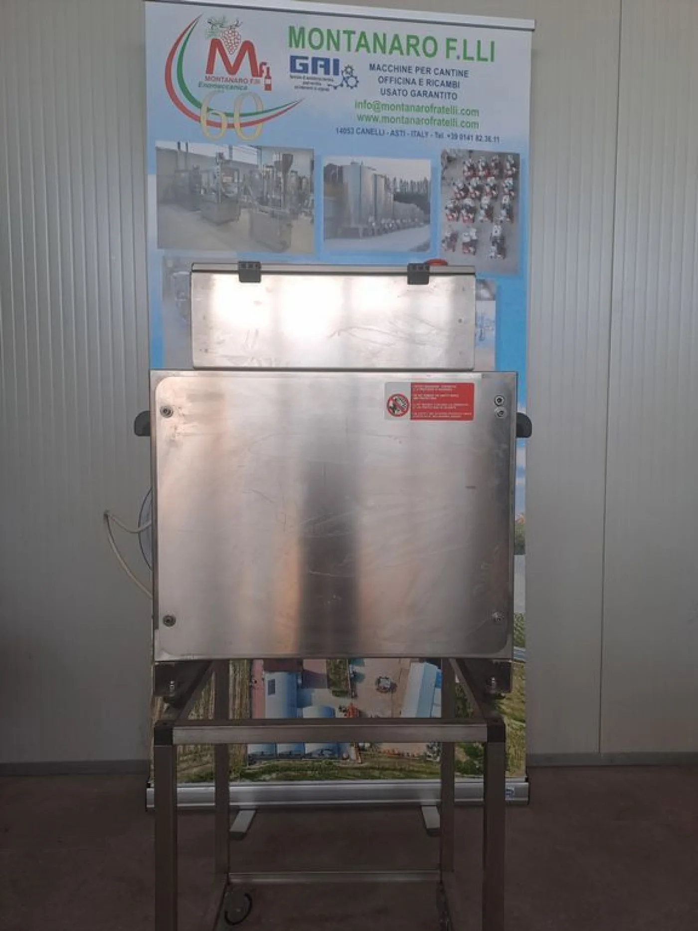 SEMI-AUTOMATIC SELF-ADHESIVE LABELING MACHINE MEB MOD. ADS/1 BENCH MODEL, SECON HAND MACHINE - 6
