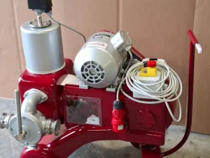 MANZINI PISTON PUMP MOD.120HL, BRONZE PUMP BODY SINGLE CYLINDER, SECOND HAND MACHINE