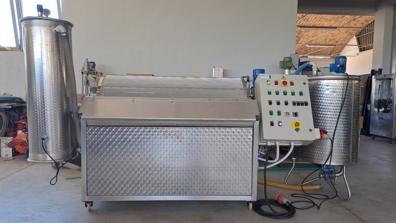ENOMET ROTARY FILTER GOLD MODEL, 3MQ, IN STAINLESS STEEL, SECOND-HAND MACHINE