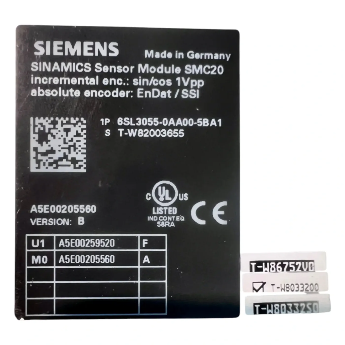 SIEMENS SINAMICS Sensor Modul SMC 20 – 6SL3055‑0AA00‑5BA1 (Version B) HOMAG BOF 211 - 5