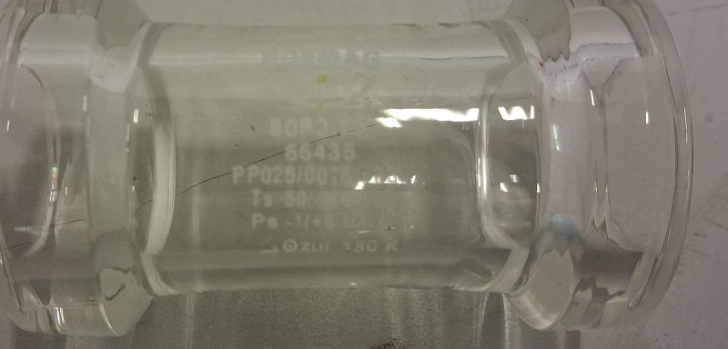 Normag Schauglasrohr aus Borosilikatglas 3.3 (Typ D)