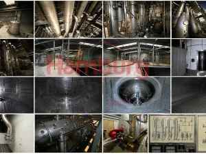 Complete GEA Niro Atomizer powder plant with 4-Effect TVR Evaporator, Spray Dryer, Fluidbed Dryer, Cyrstallisation tanks and filling station