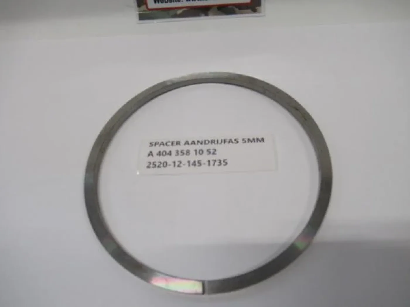 Spacer aandrijfas 5MM - 2