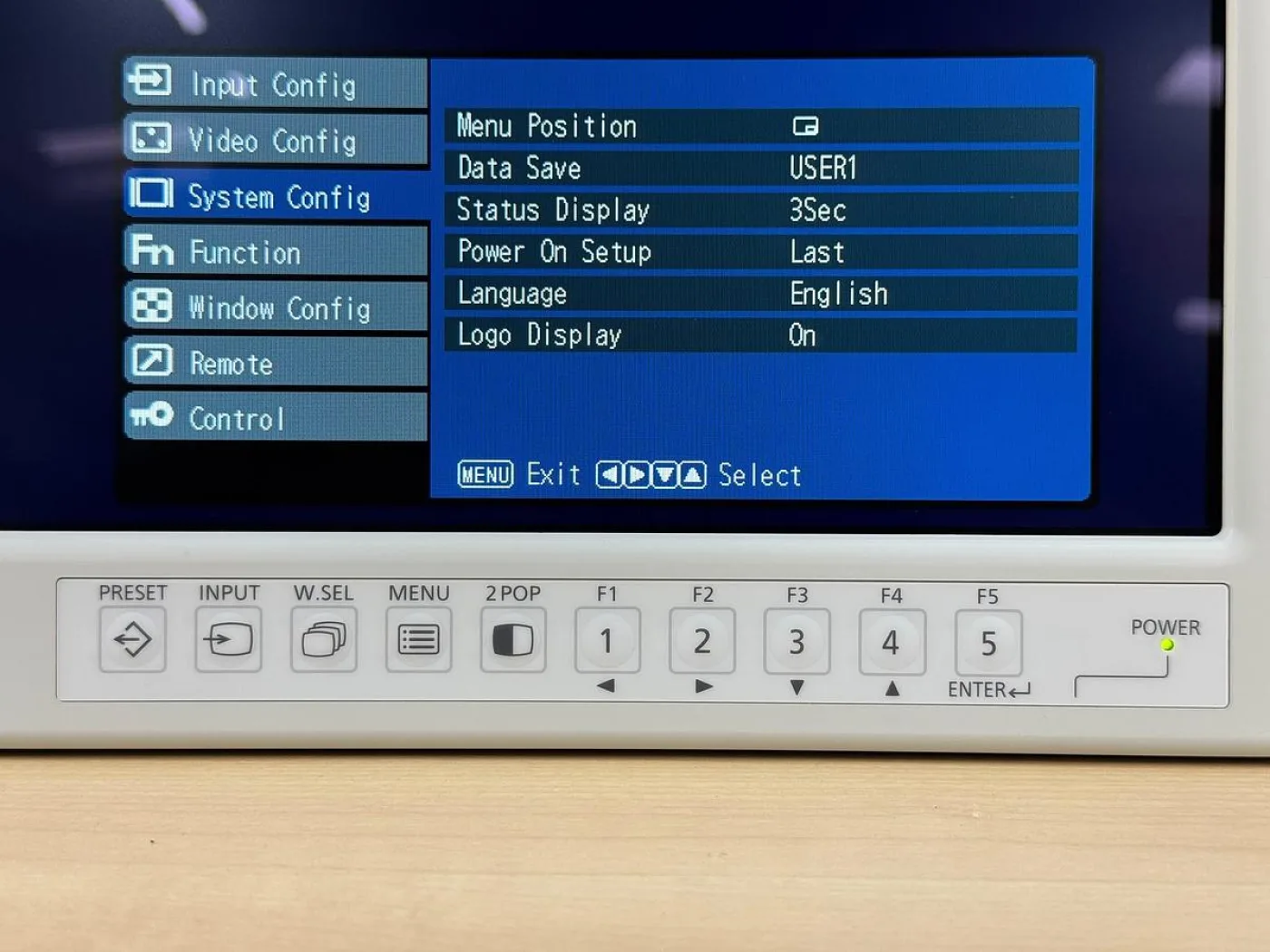 Karl Storz 26 Inch Diamond LED Monitor With Supply REF: EJ-MLA26UK1 YOM: 2014 - 5