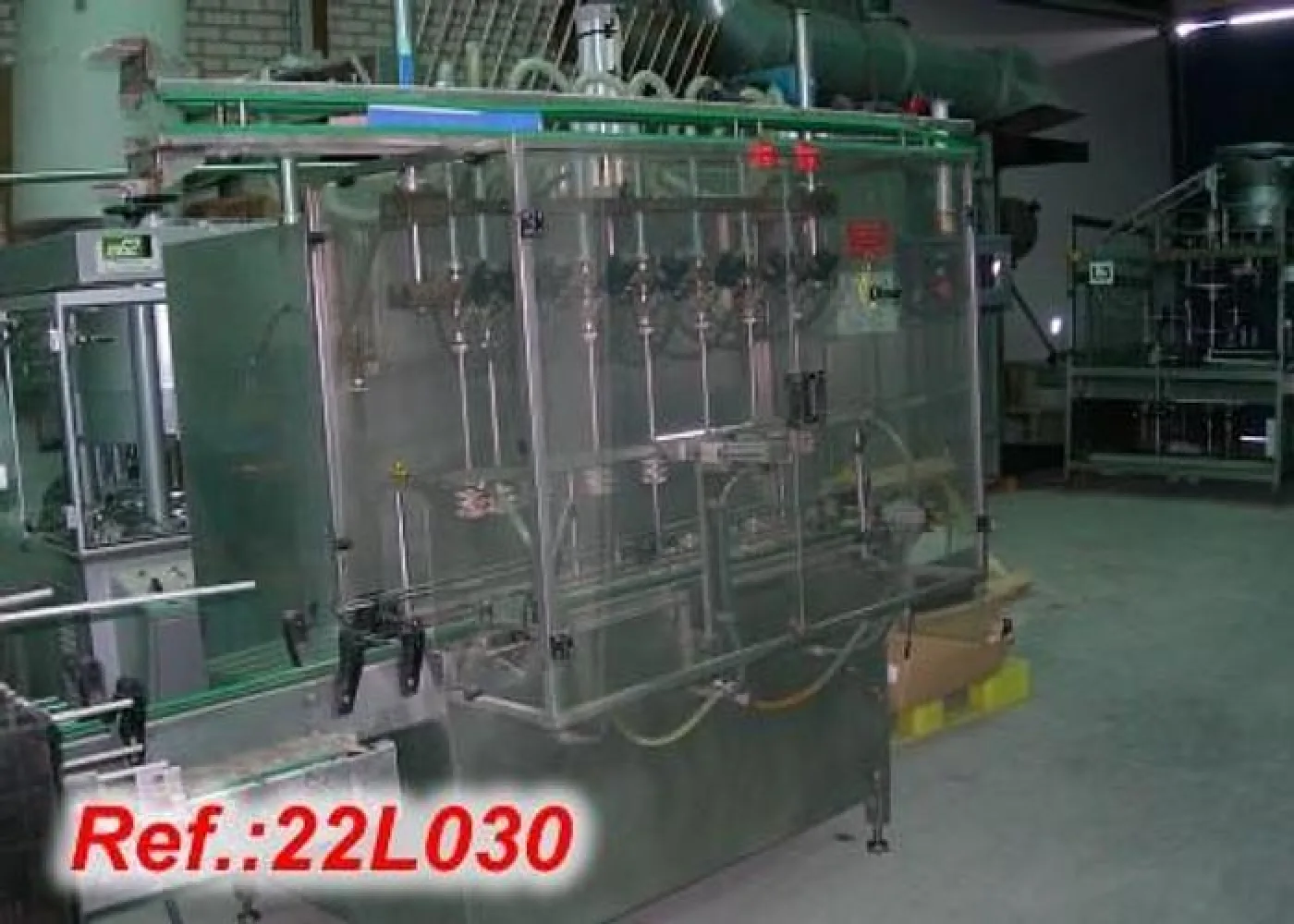 LLENADORA AUTOMÁTICA POR CAUDALÍMETROS "OLMOS" DE 8 PICOS PARA LÍQUIDOS - 1