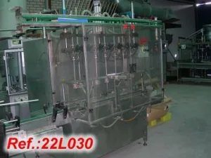 LLENADORA AUTOMÁTICA POR CAUDALÍMETROS "OLMOS" DE 8 PICOS PARA LÍQUIDOS