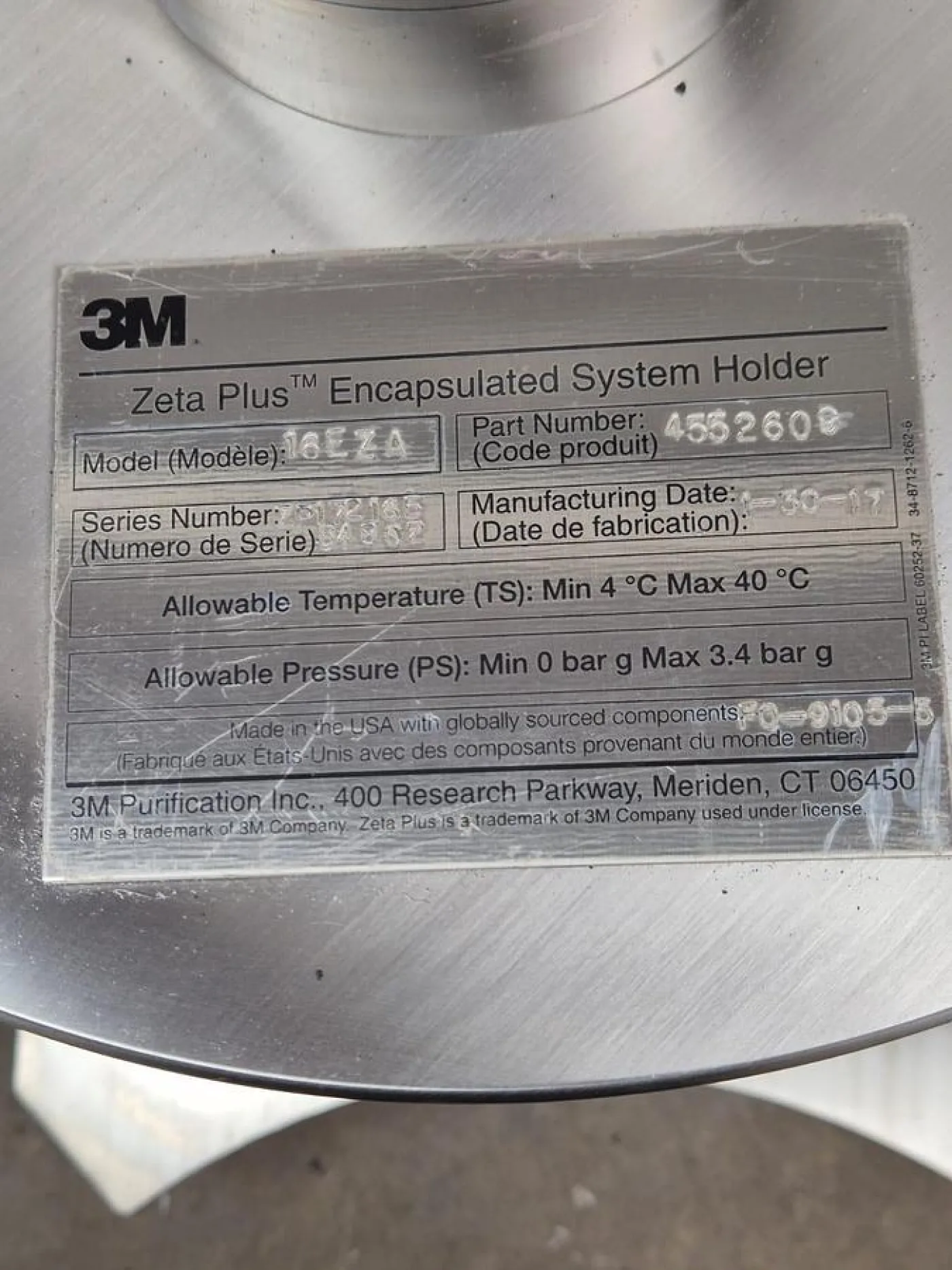 3M Zeta Plus Encapsulated System Holder - 4